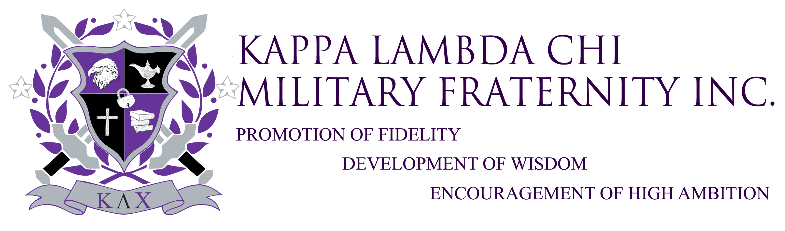 Kappa Lambda Chi Main Banner. 